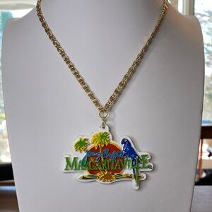 5/$15 Margaritaville gold tone, Erwin, pearl style chain